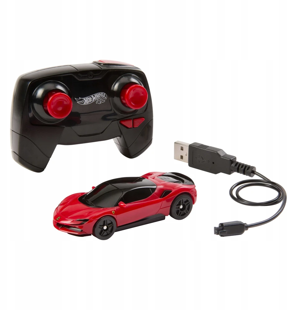 Mattel HOT WHEELS RC automodelis – Ferrari (JGD09)