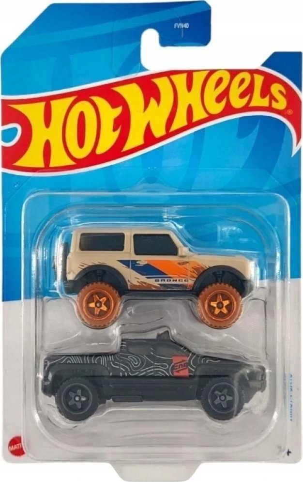 Mattel Dviejų Hot Wheels automodelių rinkinys