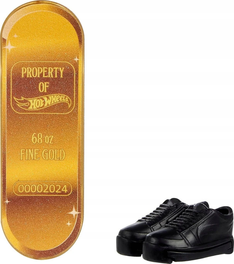 Mattel Hot Wheels Skateboard + Skate Shoes ZA6001