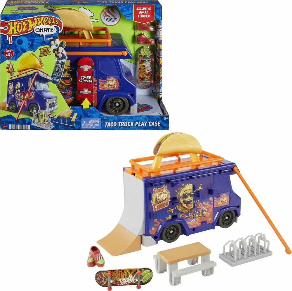 Mattel HW rinkinys „Taco riedlenčių parkas“