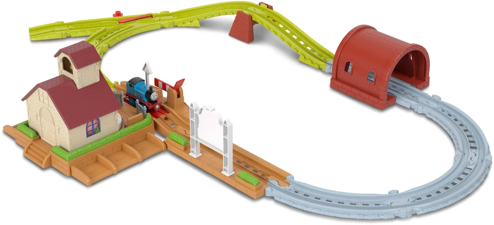 Mattel Žaislinė traukinių stotis Tomek ir draugai