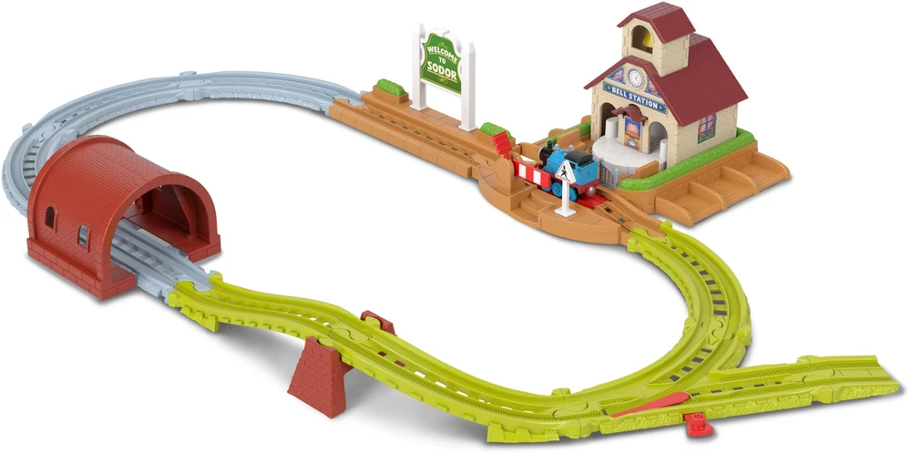 Mattel Žaislinė traukinių stotis Tomek ir draugai