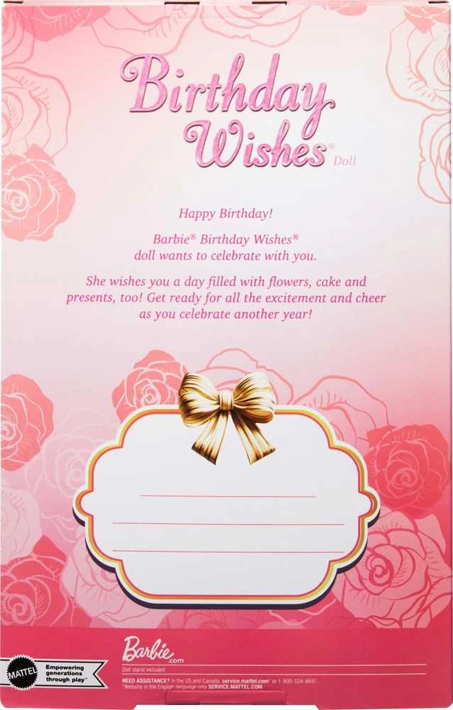 Mattel Kolekcinė BARBIE BIRTHDAY WISHES lėlė 2025 (JBJ07)