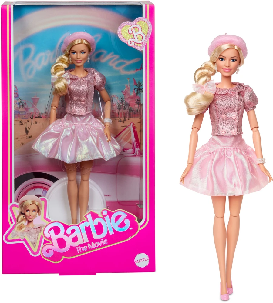 Mattel Kolekcinė BARBIE filmo Rožinė Beret lėlė (JBJ53)