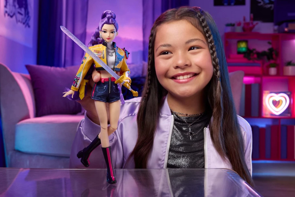 Mattel KPOP DEMON HUNTERS FASHION lėlė Rumi (JRN35)
