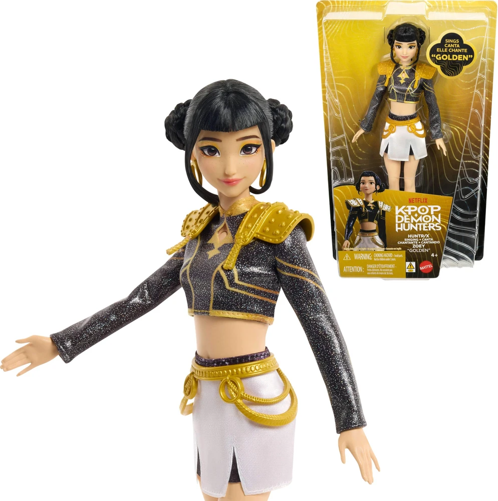 Dainuojanti lėlė „Mattel KPop Demon Hunters Zoey“, JRN42