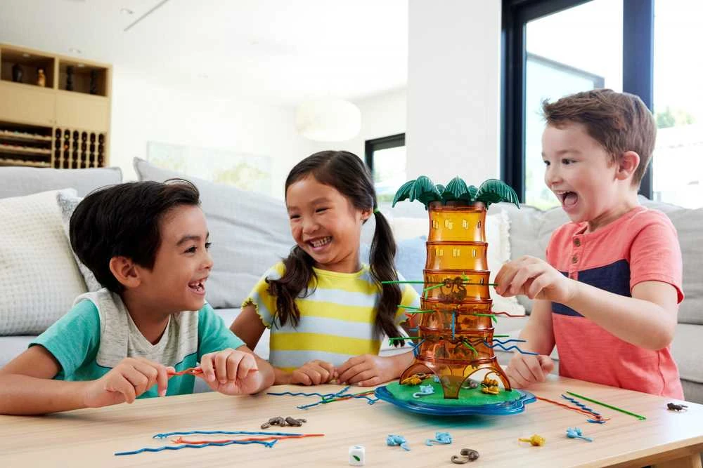Mattel stalo žaidimas „Beždžionėlės akrobatės“ nauja versija