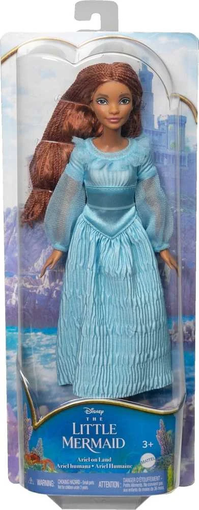Little Mermaid Mattel Lėlė Disney mažoji undinėlė Arielė HLX09
