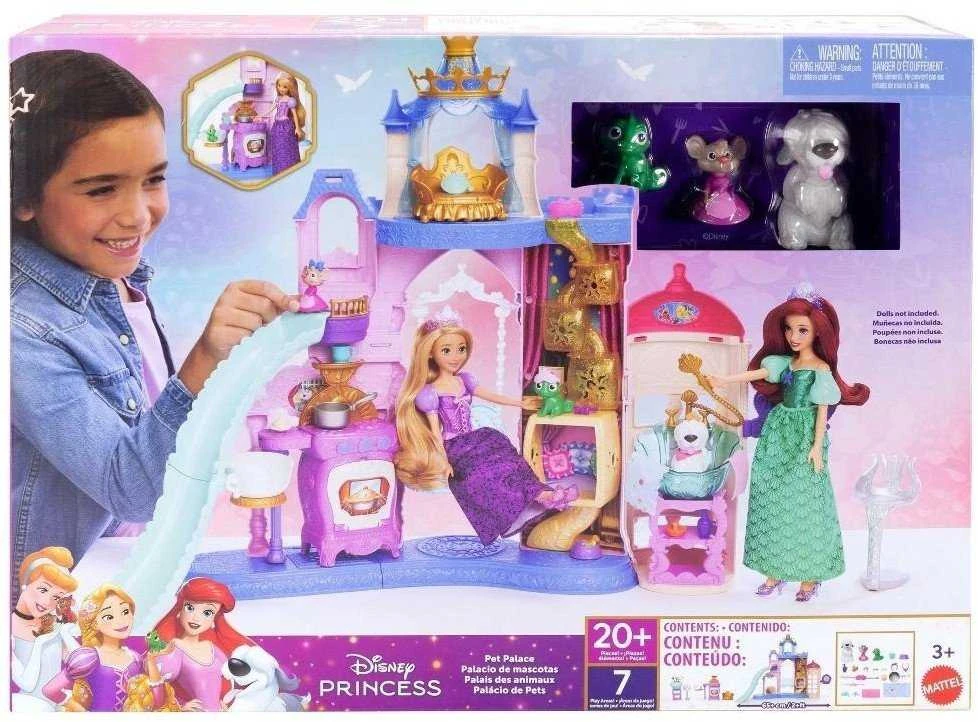 Mattel Lėlių namas Disney Princess gyvūnėlių rūmai