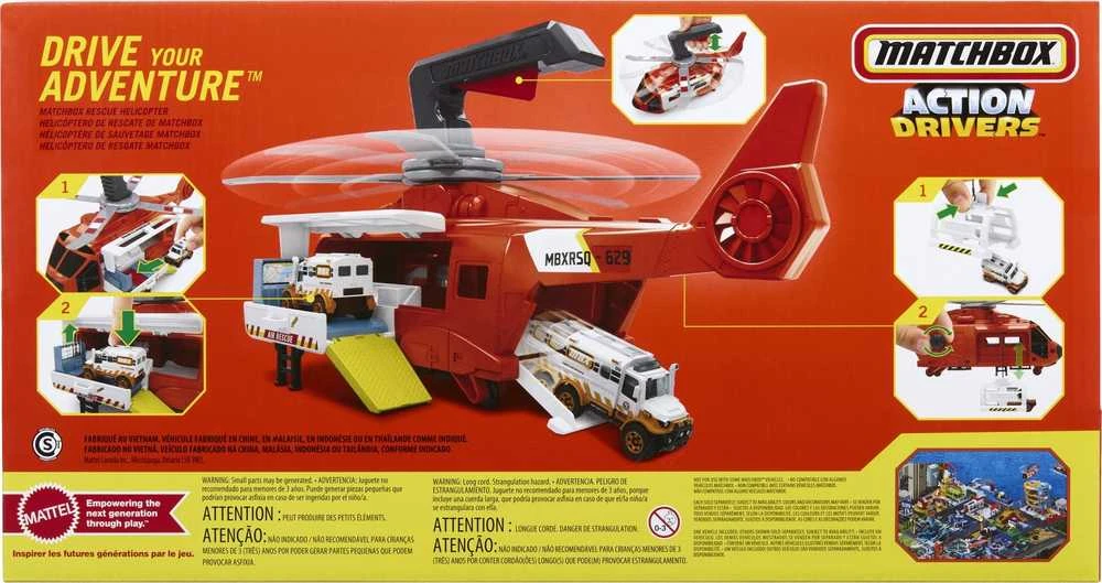 Žaislinis sraigtasparnis Mattel Matchbox