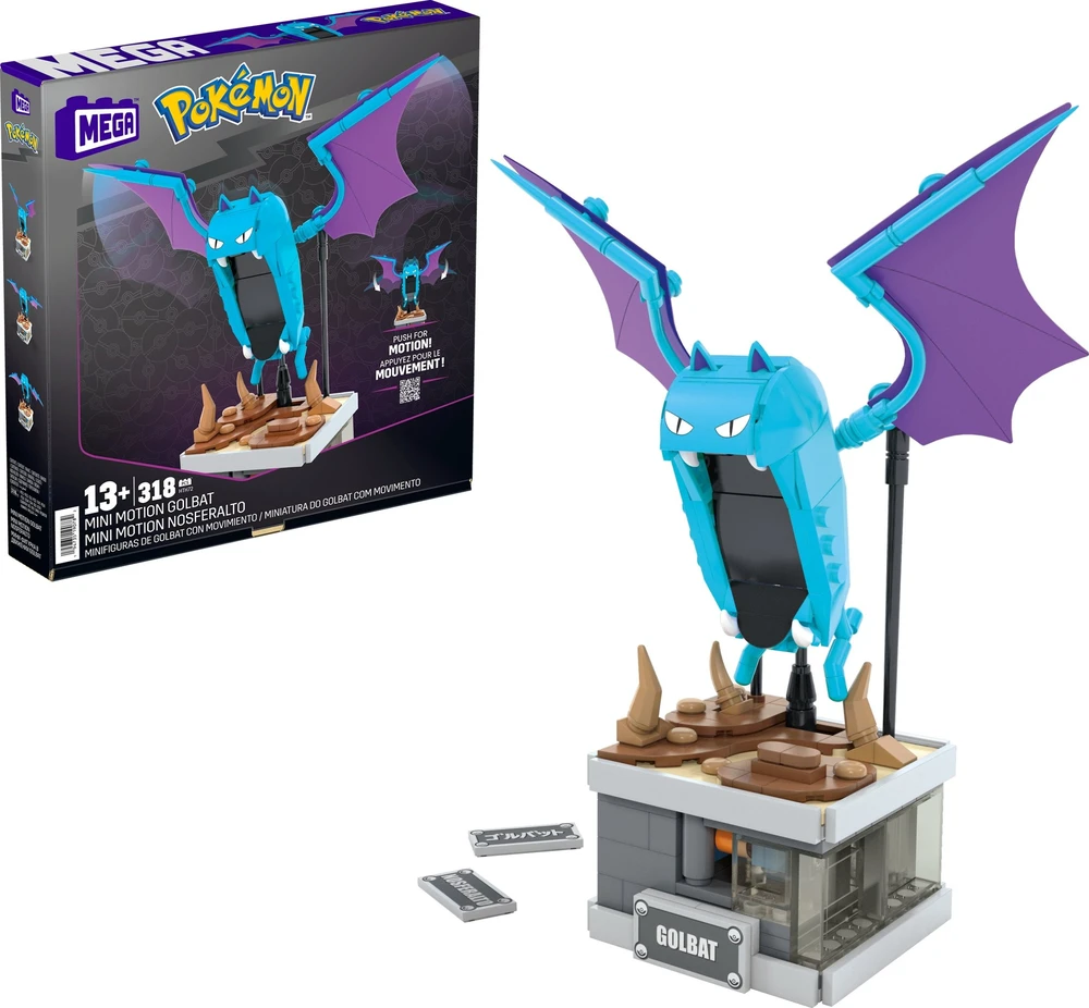 Mattel Mega - Pokemon Mini Motion Golbat