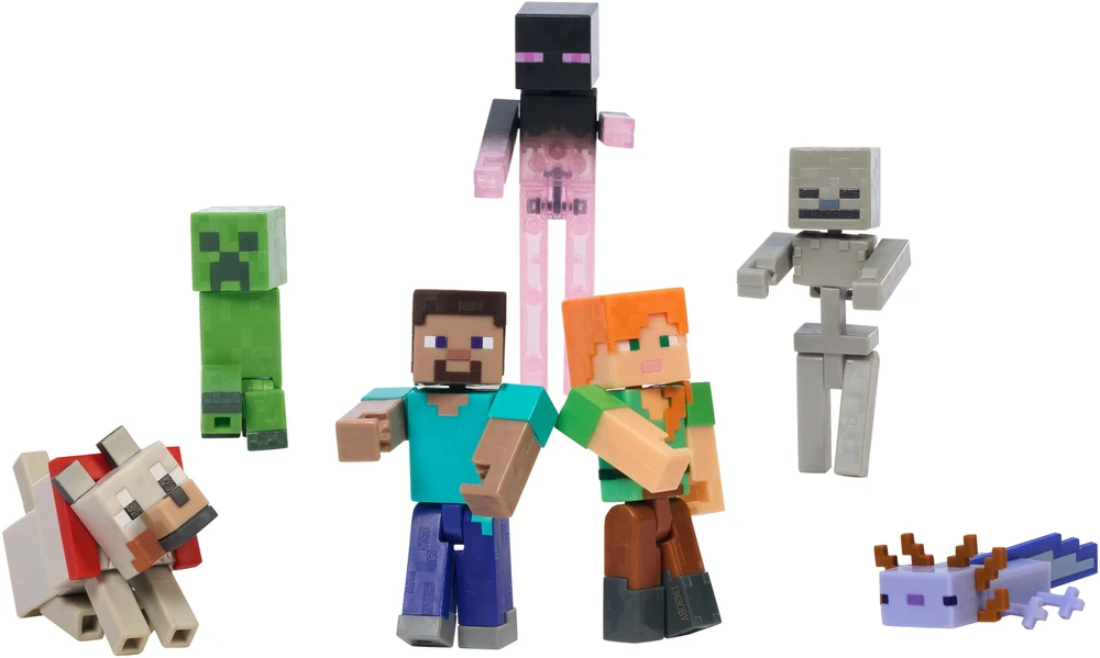 Mattel Figūrėlių rinkinys Minecraft mobai