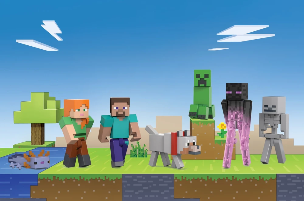 Mattel Figūrėlių rinkinys Minecraft mobai