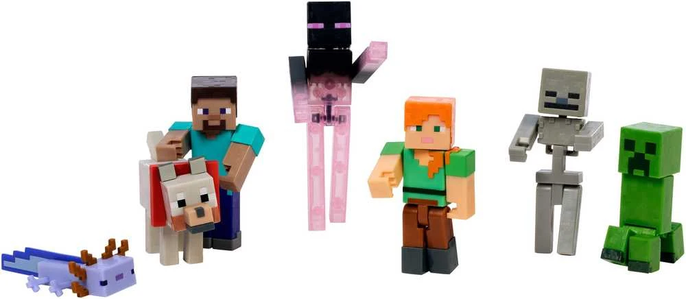 Mattel Figūrėlių rinkinys Minecraft mobai