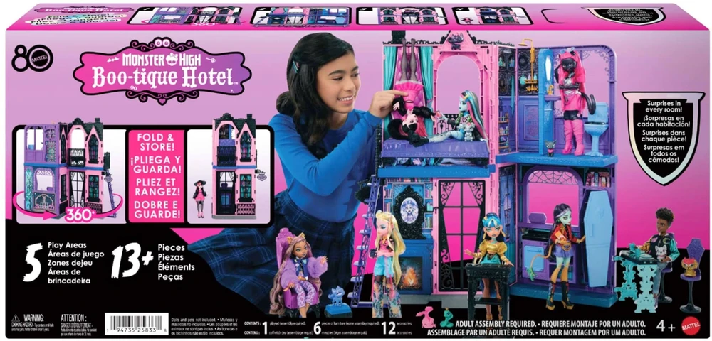 Mattel MONSTER HIGH BOO–TIQUE viešbutis (JBF16)