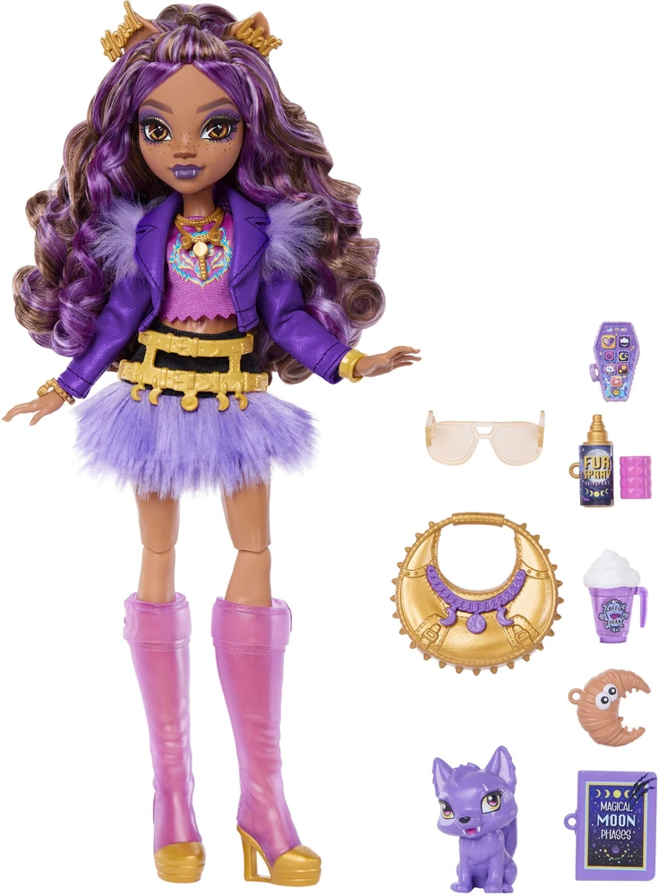 Mattel MONSTER HIGH lėlė Klodina (atnaujinta) (JHK30)