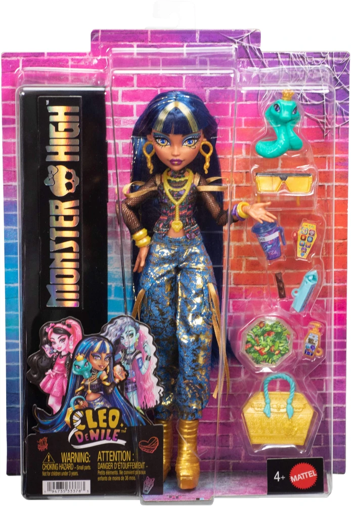 Mattel MONSTER HIGH lėlė Kleo (atnaujinta) (JHK32)