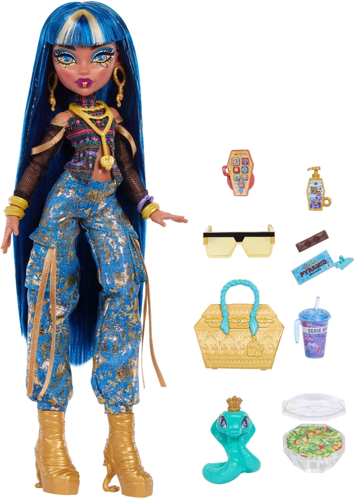 Mattel MONSTER HIGH lėlė Kleo (atnaujinta) (JHK32)