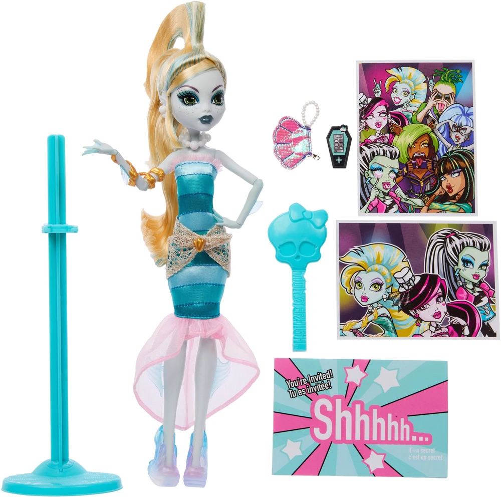 Mattel Monster High Dawn of the Dance Lagoona Mėlyna Lėlė kolekcjonerska (JKM48)