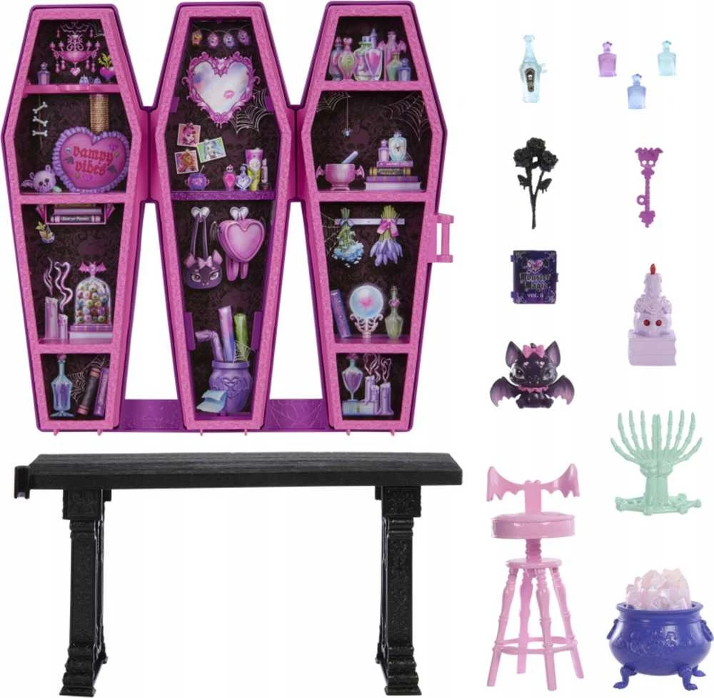 Monster High Drakulauros slaptųjų eliksyrų kambarys JBF15