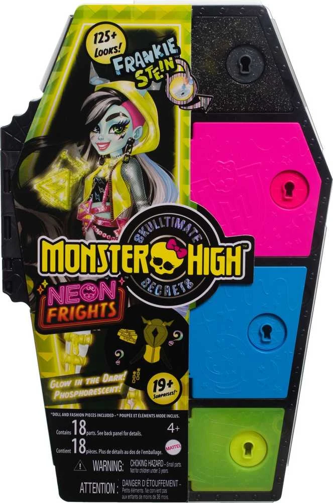 Mattel „Monster High Skulltimates“ siurprizų rinkinys – Frenkė, neoninė serija