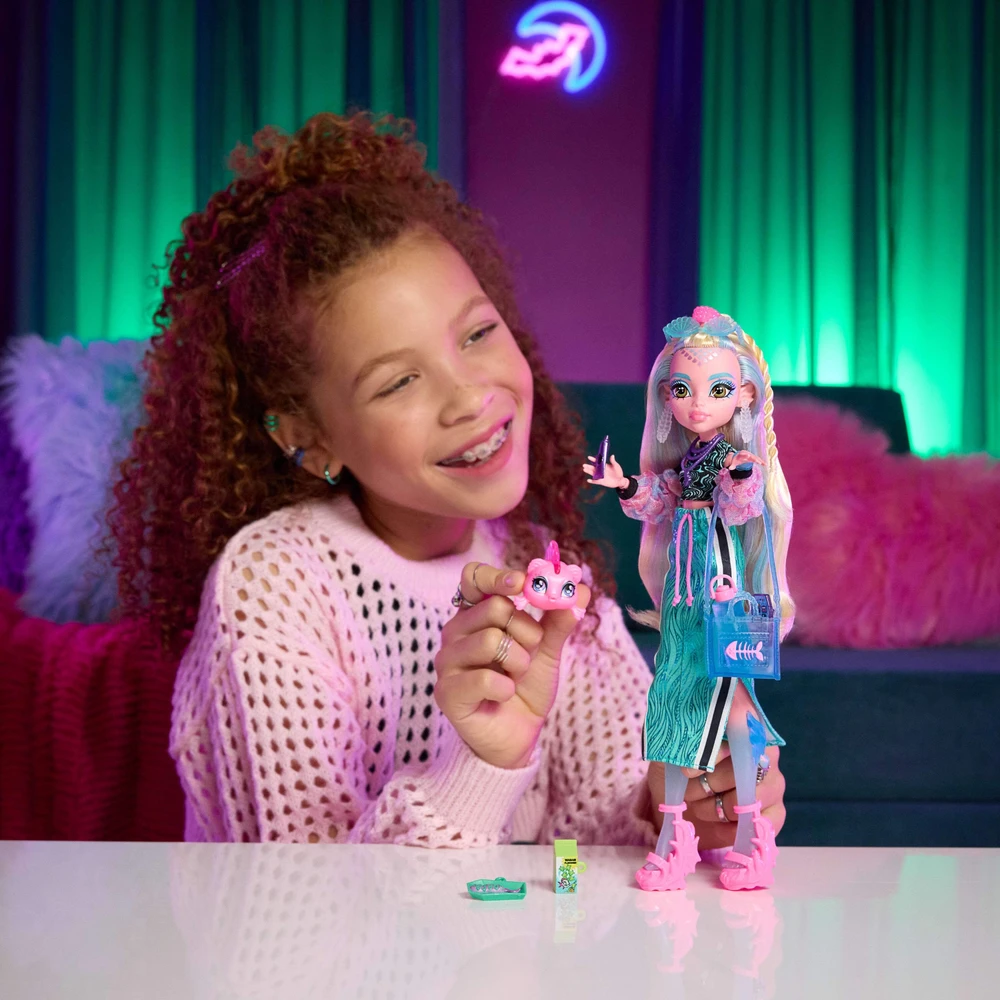 Mattel MONSTER HIGH lėlė Lagūna (atnaujinta) (JHK33)