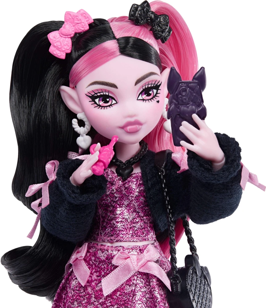 Mattel MONSTER HIGH lėlė Drakulaura (atnaujinta) (JHK29)