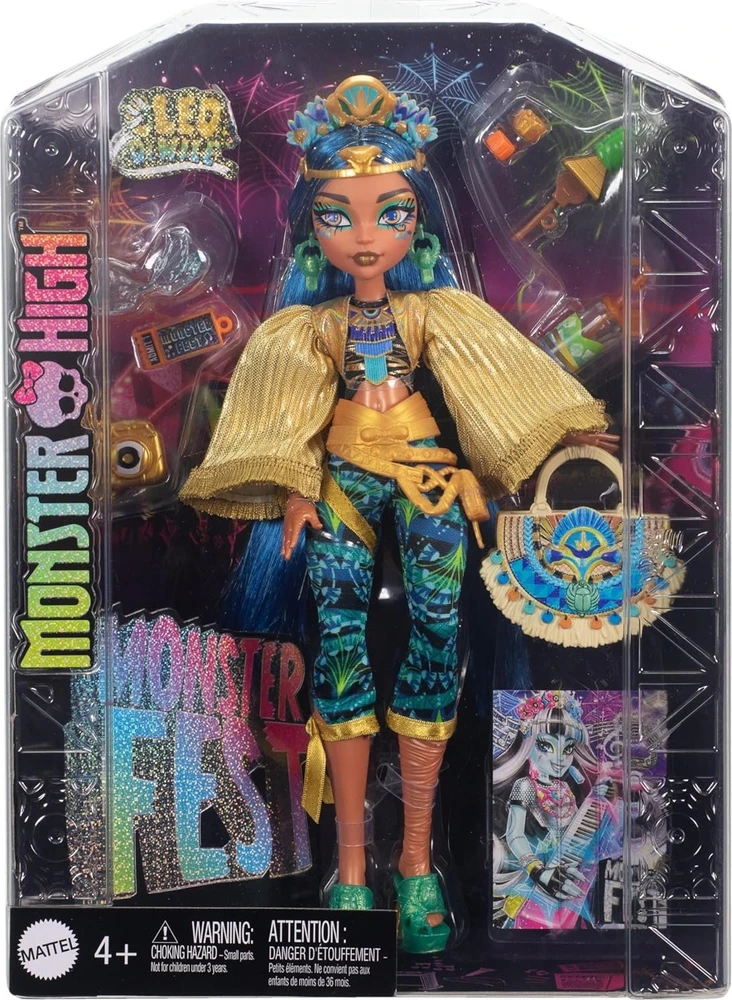 Lėlė  Mattel „Monster High“ Kleo, muzikos festivalio serija