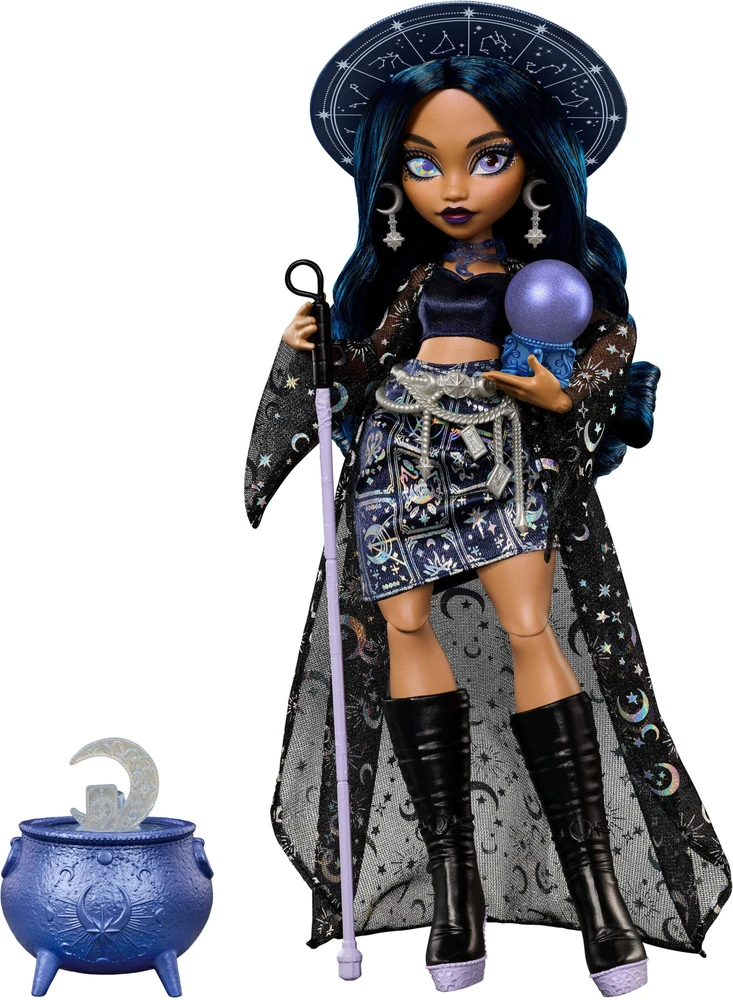Mattel MONSTER HIGH MOONSPELL MAGIC lėlė Claire - aiškeregė kerėtoja (JMB89)