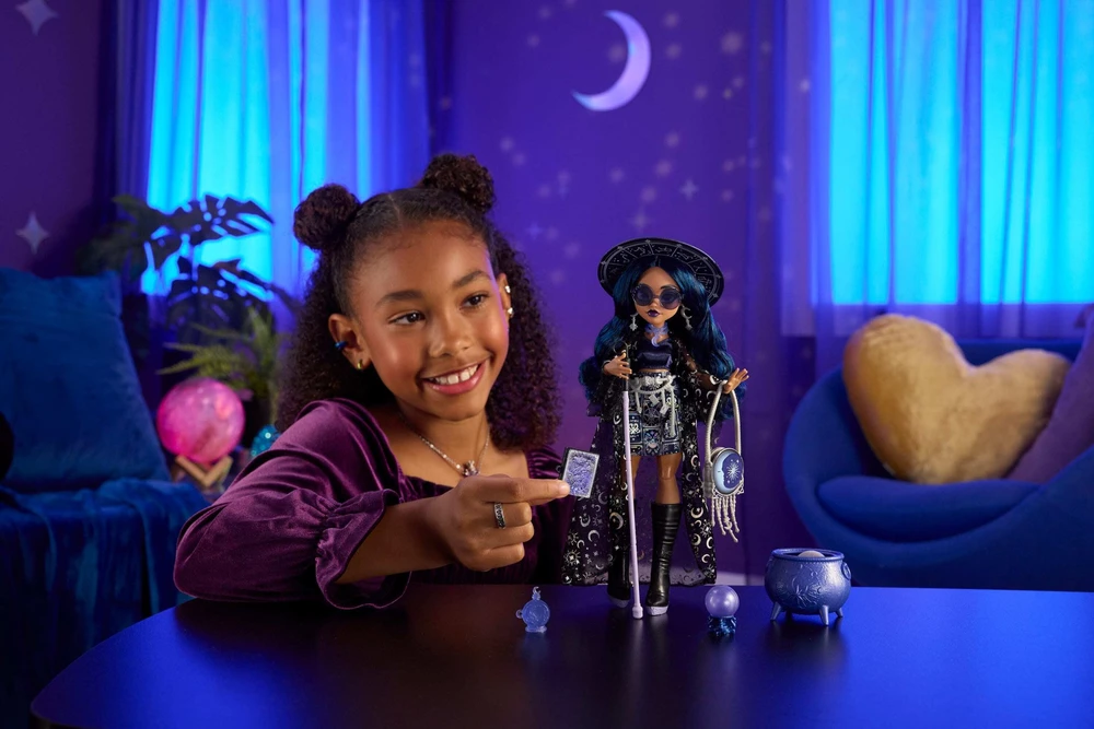 Mattel MONSTER HIGH MOONSPELL MAGIC lėlė Claire - aiškeregė kerėtoja (JMB89)