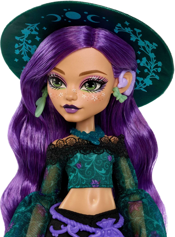 Mattel MONSTER HIGH MOONSPELL MAGIC lėlė Willow - gamtos kerėtoja (JMB92)