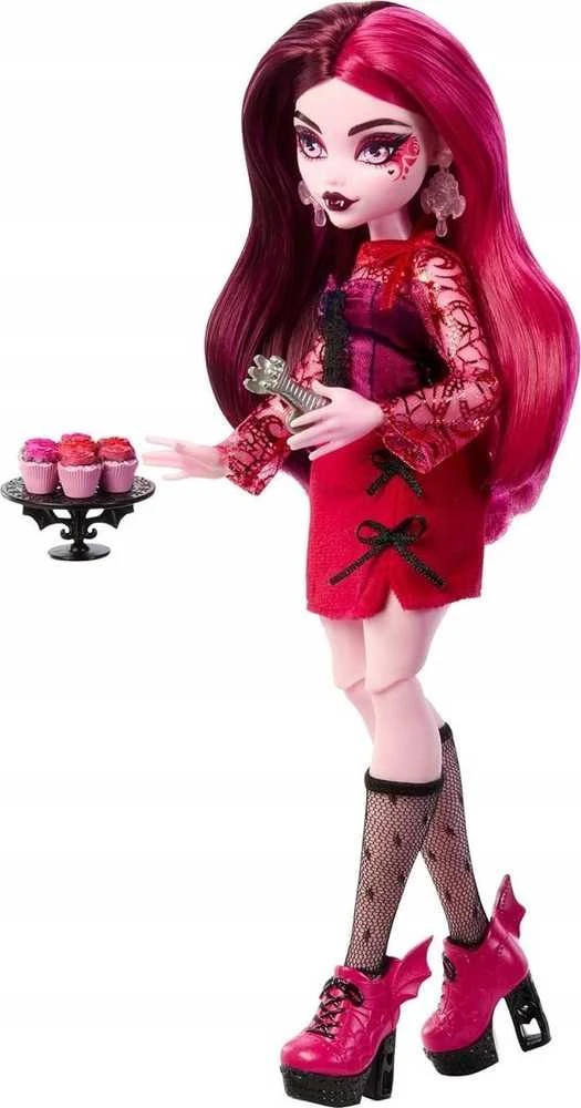 Mattel MONSTER HIGH SKULTIMATES siurprizų rinkinys – Drakulaura, vidurnakčio sodo serija (HYT72)