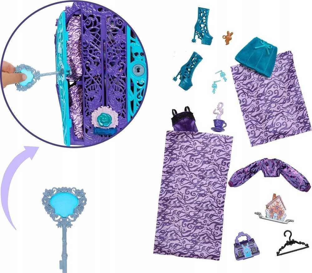 Mattel MONSTER HIGH SKULLTIMATES siurprizų rinkinys – Tvyla, vidurnakčio sodo serija (HYT74)