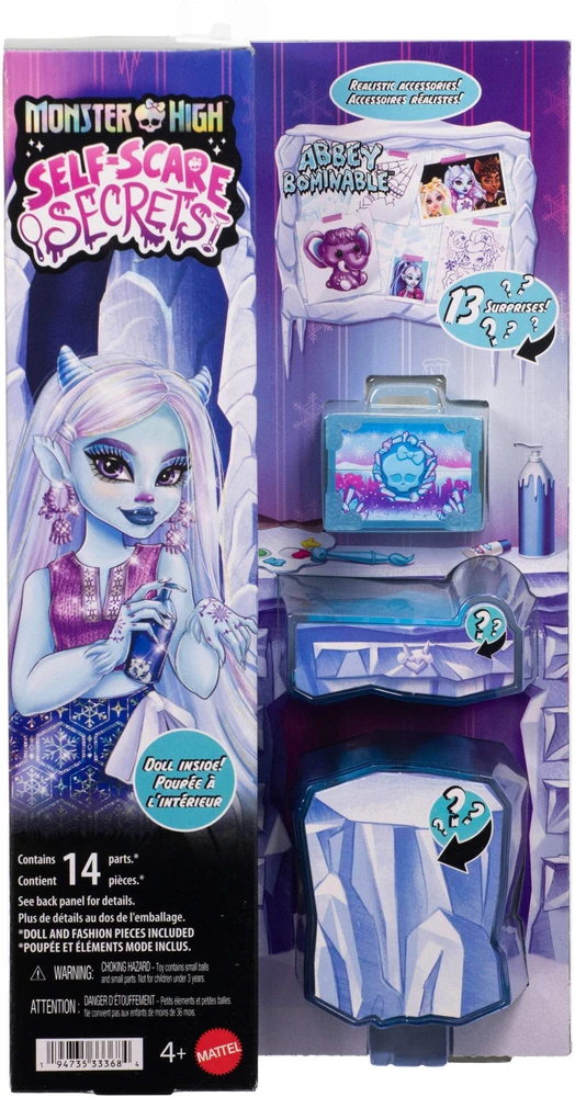 Mattel MONSTER HIGH SELF-SCARE SECRETS Ebės rinkinys