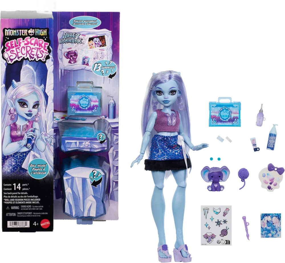Mattel MONSTER HIGH SELF-SCARE SECRETS Ebės rinkinys