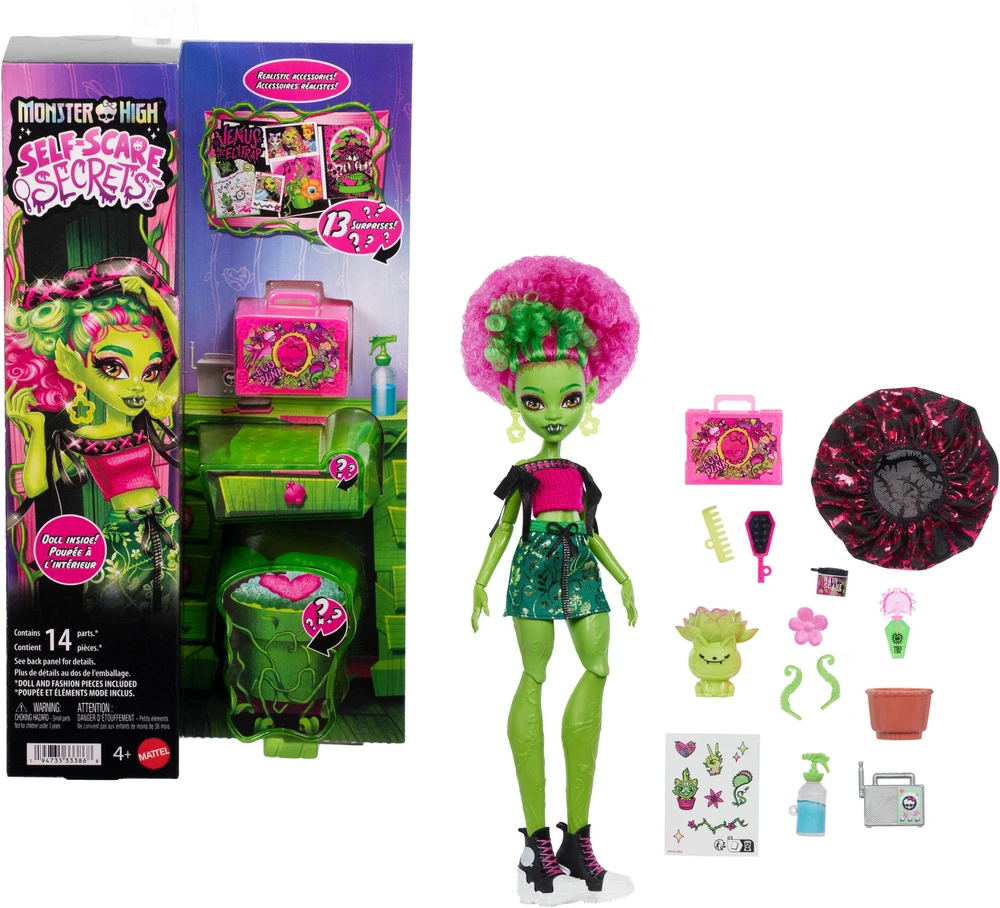 Mattel MONSTER HIGH SELF-SCARE SECRETS Venus rinkinys