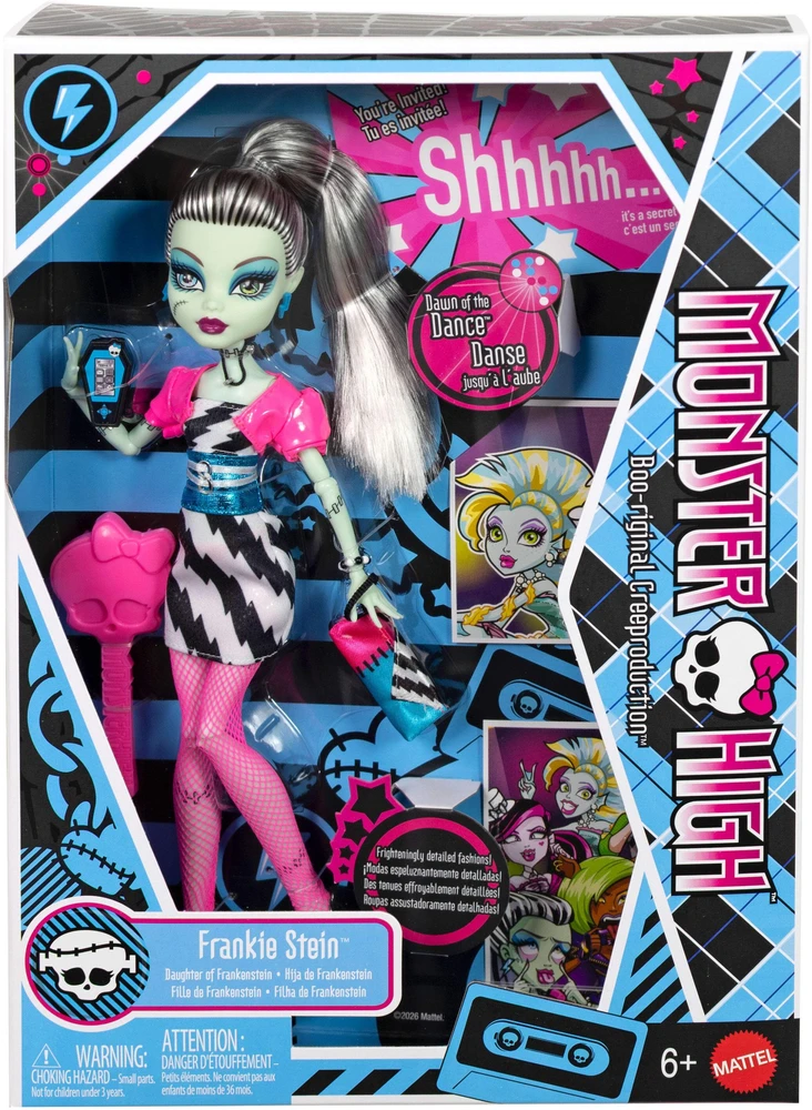 Mattel Monster High Skullector Dawn of the Dance Frankie Stein Lėlė kolekcjonerska Reprodukcja (JKM46)