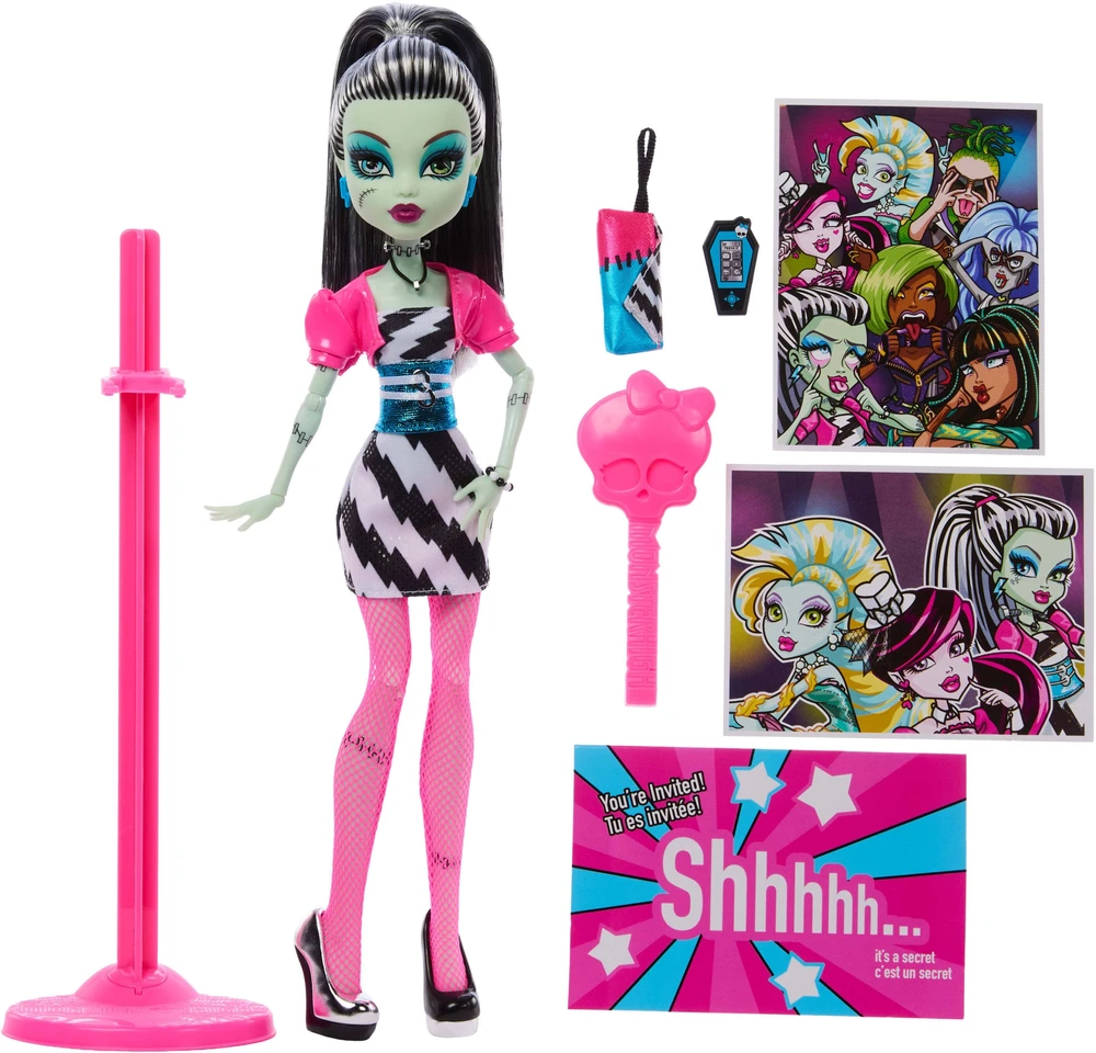 Mattel Monster High Skullector Dawn of the Dance Frankie Stein Lėlė kolekcjonerska Reprodukcja (JKM46)