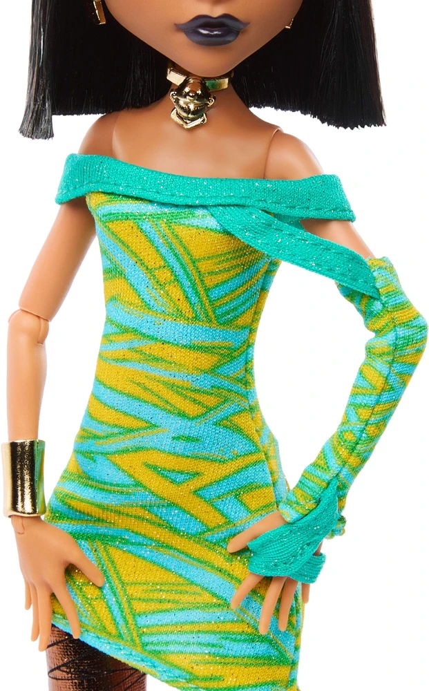Mattel Monster High Skullector Dawn of the Dance Cleo de Nile Lėlė kolekcjonerska Reprodukcja (JKM47)