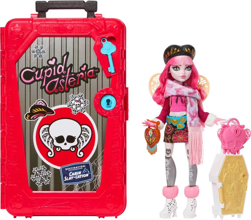 Mattel MONSTER HIGH SKULLTIMATE Cupid rinkinys - Cabin Escape serija (JMG66)