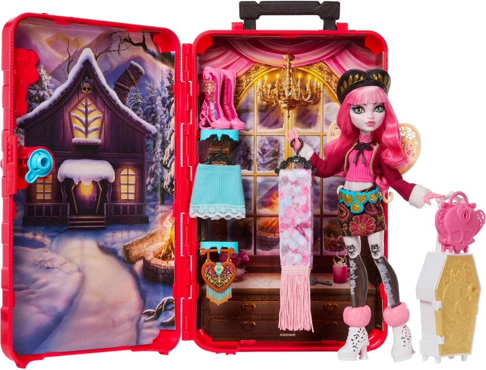 Mattel MONSTER HIGH SKULLTIMATE Cupid rinkinys - Cabin Escape serija (JMG66)