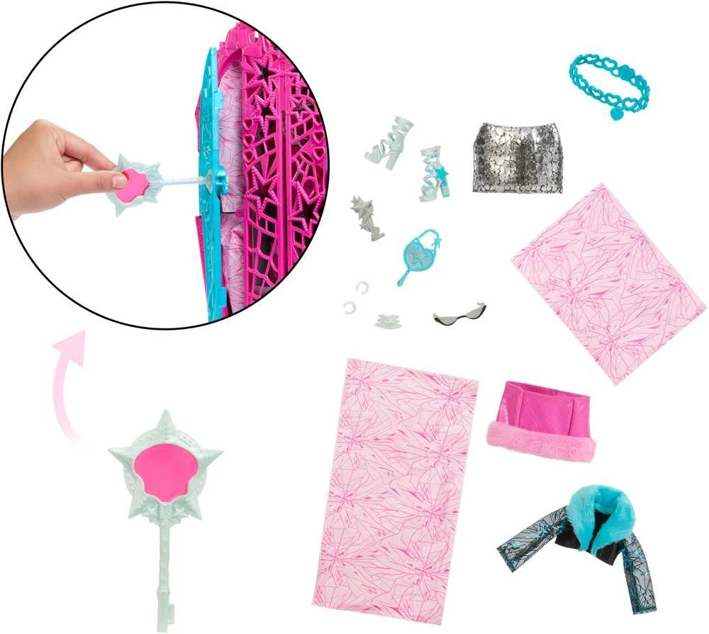 Mattel Lėlė Monster High Skulltimate Secrets Catty Noir JBG82