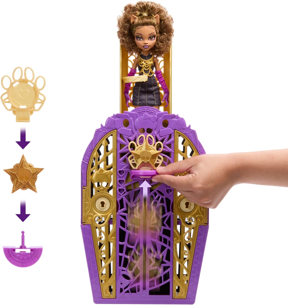 Mattel MONSTER HIGH SKULLTIMATES Klodinos siurprizas, Hauntlywood serija (JBG80)