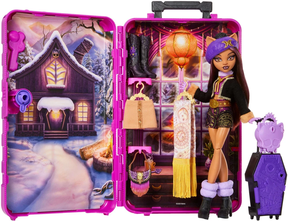 Mattel MONSTER HIGH SKULLTIMATE Klodinos rinkinys - Cabin Escape serija (JMG65)