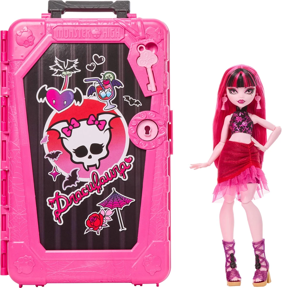 Mattel MONSTER HIGH SKULLTIMATE SECRETS Drakulauros rinkinys (JDR50)
