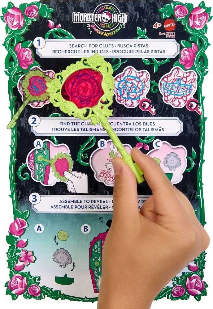 Mattel MONSTER HIGH SKULTIMATES siurprizų rinkinys – Venera, vidurnakčio sodo serija (HYT75)