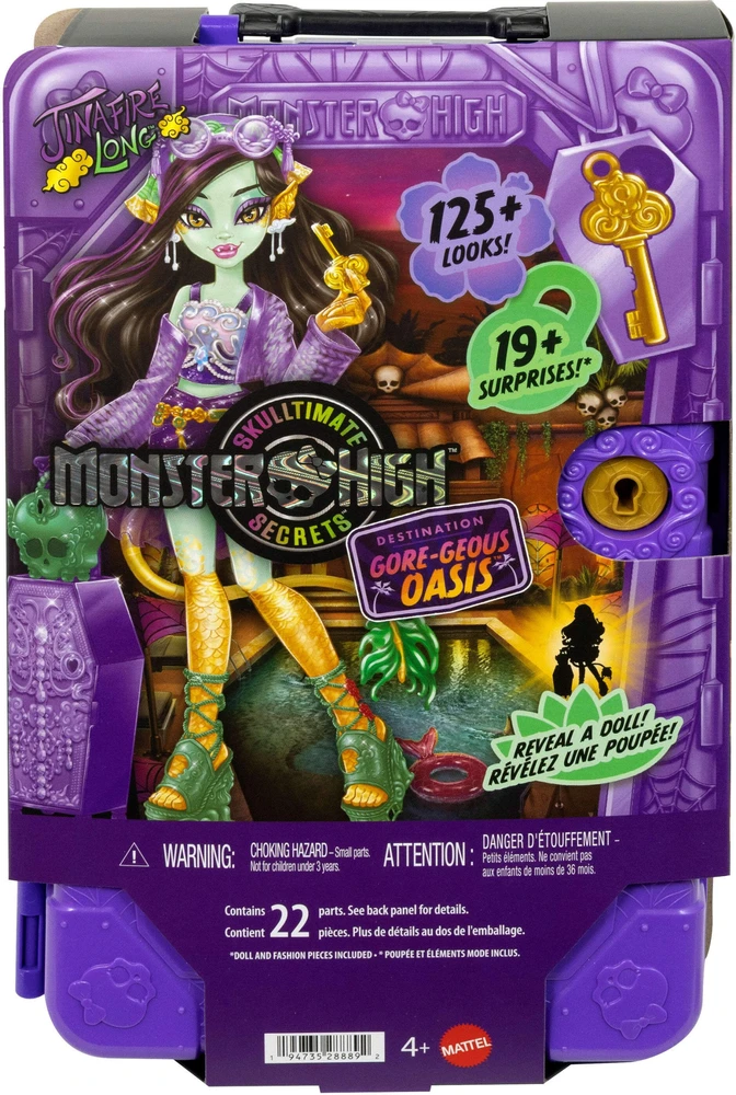 Mattel MONSTER HIGH SHULLTIMATE SECRETS Jinafirės rinkinys (JDR52)