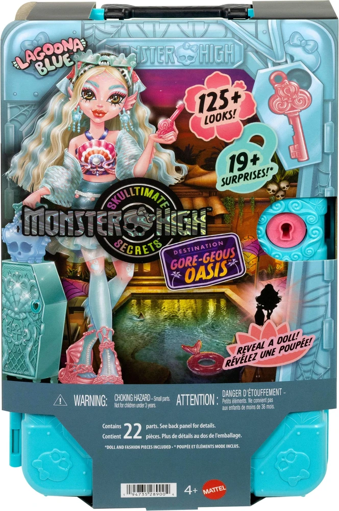 Mattel MONSTER HIGH SHULLTIMATE SECRETS Lagūnos rinkinys (JDR51)