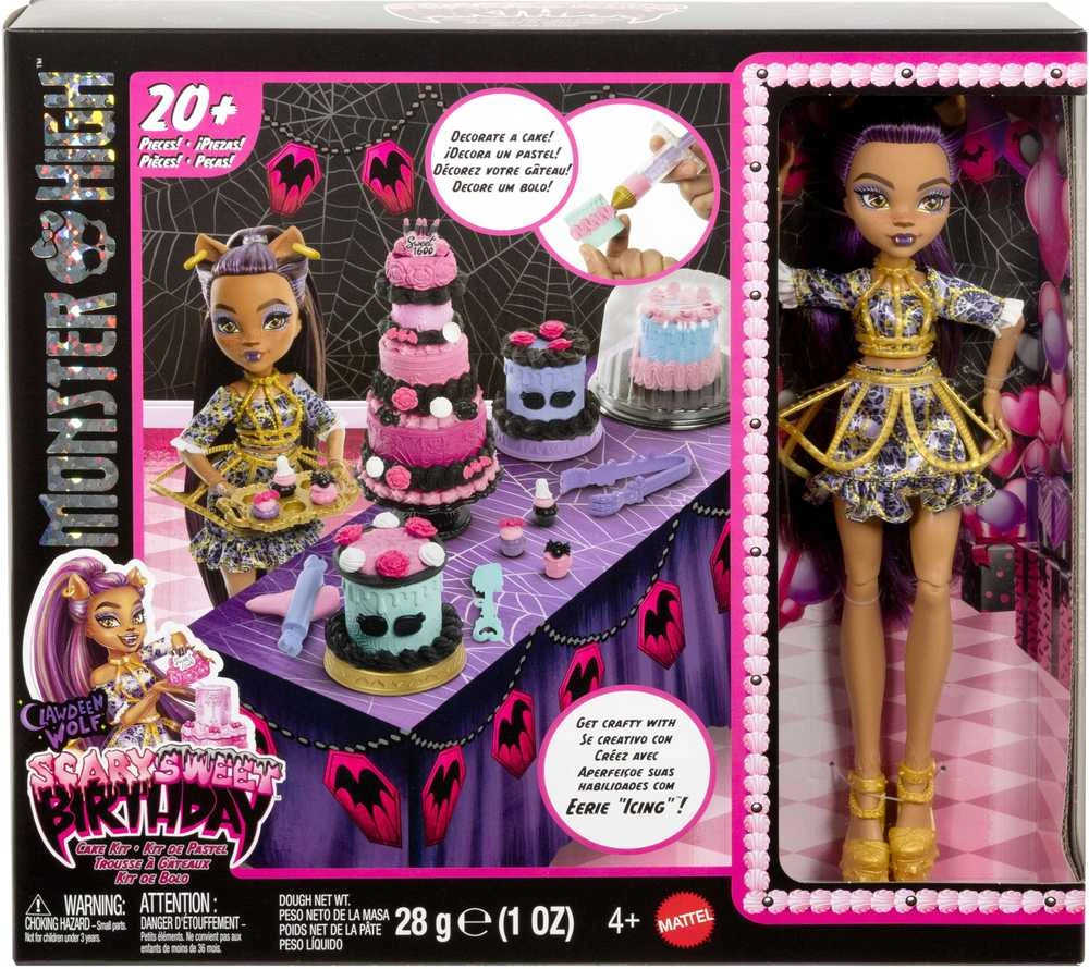 Mattel MONSTER HIGH SWEET BIRTHDAY rinkinys (JBG78)