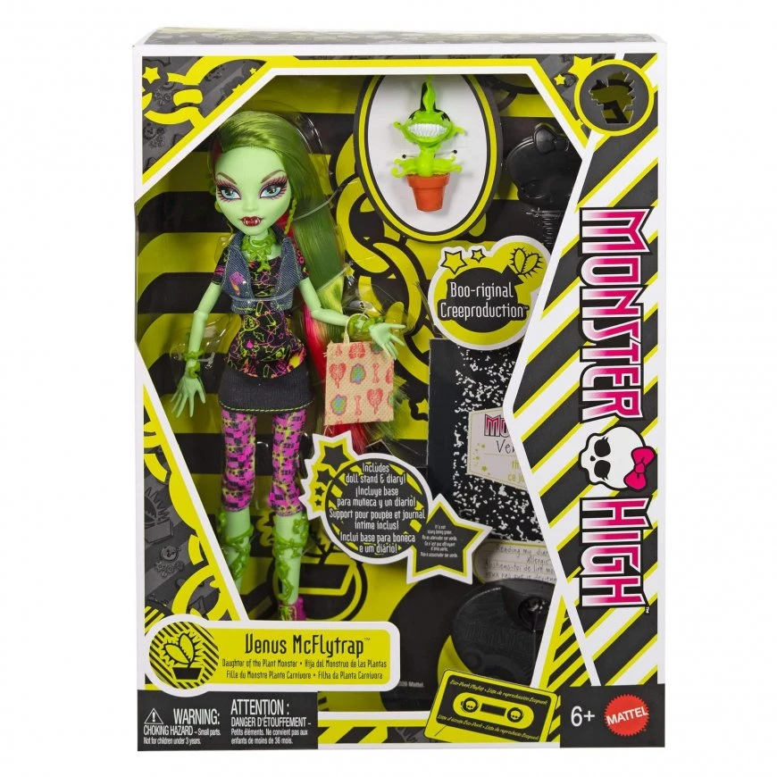Mattel MONSTER HIGH CREEPRODUCTIONS lėlė Venus (JHK58)